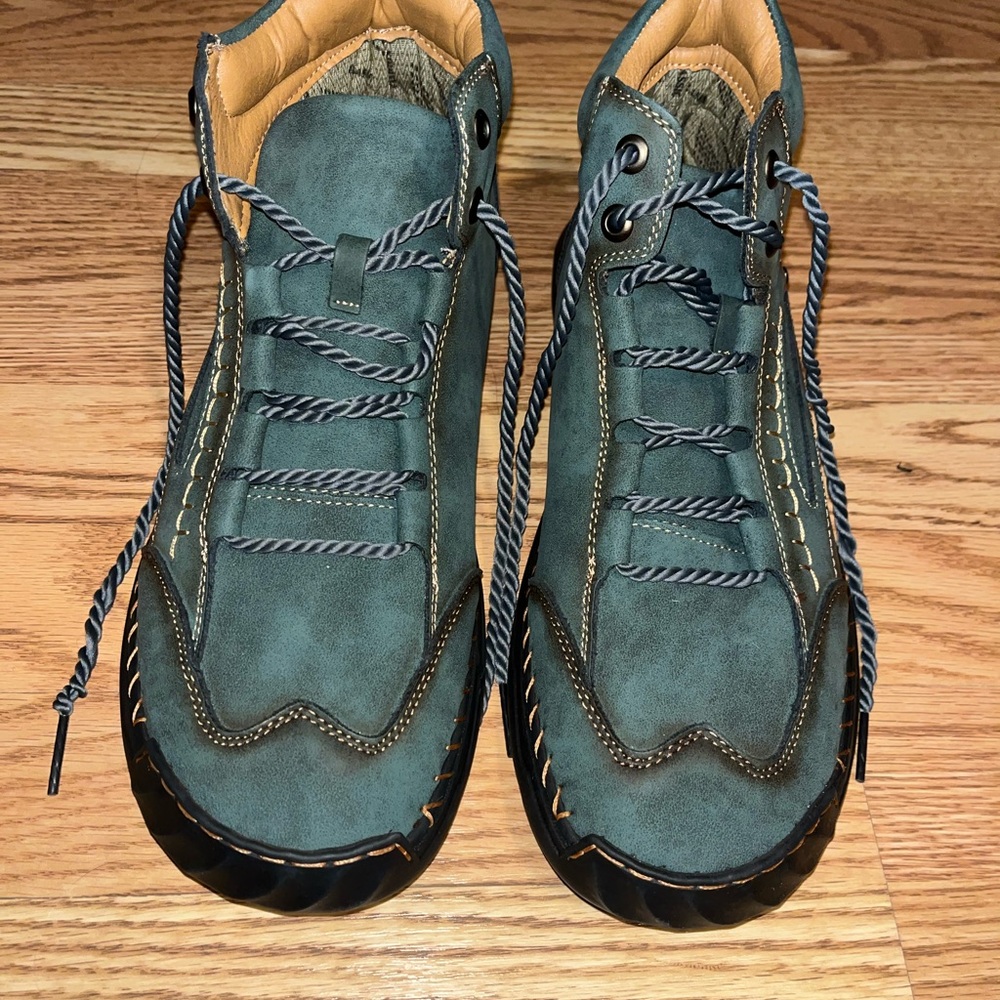 NWOT Men's Size 47 Salkin 2.0 Leather Trail Barefoot Boots